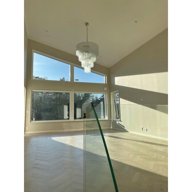 Large Murano Chandelier For Sale - Image 4 of 7