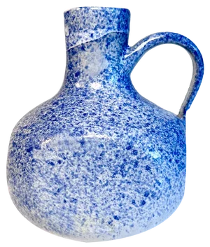 Studio Ceramic Art Jug Vase by Inge Böttger, Hamburg, Germany, 1950s