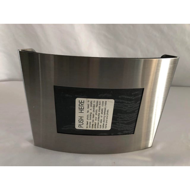Circa 1990s Nambé Convex Photo Frame For Sale In Detroit - Image 6 of 8