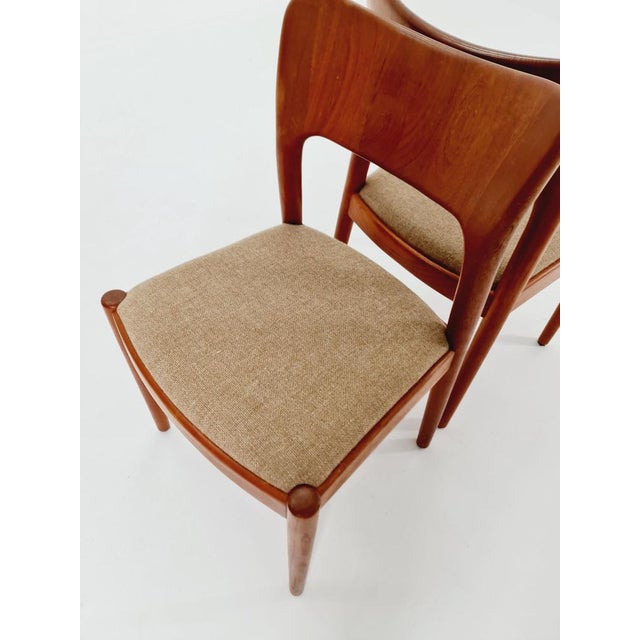 Vintage Danish Teak Dining Chair by Niels Koefoed for Koefoed Hornslet, 1960s For Sale - Image 6 of 11