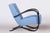 Czech Art Deco Beech Armchair attributed to J. Halabala for Up Zavody, 1930s For Sale - Image 4 of 10