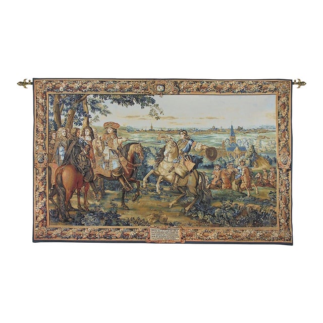 The Capture of Lille Tapestry - 96 X 152 Cm (3'2" X 5'0") - Requires Rod Size 4 For Sale