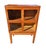 Wood Antique Arts & Crafts Tiger Oak Four Section Haberdashery Display Cabinet Rare For Sale - Image 7 of 11