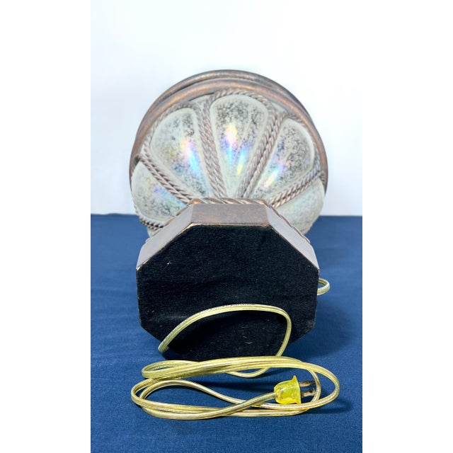 Late 20th Century Fine Art Lamps Neoclassical Caged Glass Urn Table Lamp For Sale - Image 10 of 10