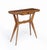 Mid-Century Italian Console Table in Chestnut and Zebrano, 1950 For Sale - Image 4 of 18