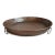 Farmhouse Mid 20th Century Iron Round Tray For Sale - Image 3 of 8