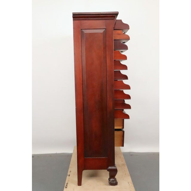 Late 19th Century 19th Century Mahogany Sheet Music Cabinet For Sale - Image 5 of 8