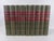 Vintage Olive Green, Burgundy & Gold German Literary Classics by Lingen – Set of 9 For Sale - Image 10 of 15