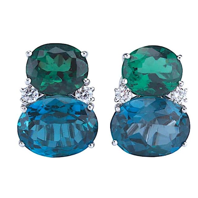 Christina Addison 18kt Yellow Gold Clover Necklace For Sale - Image 9 of 12