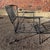 Salterini Mid-Century Modern Iron "Ribbon" Arm Chair Designed by Maurizio Tempestini for John Salterini, Attributed For Sale - Image 4 of 8