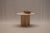 Round Travertine Side Table, Italy, 1970s For Sale - Image 4 of 15