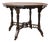19th Century Victorian Octagonal Ebonized Center Table from C. Hindley & Sons, London For Sale