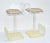 Karl Springer Pair, Karl Springer Lucite Swivel & Tilt Function Bar Stools Mid-Century Modern For Sale - Image 4 of 13