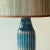 Blue Brown Ceramic Table Lamps attributed to R. Houben, 1970 For Sale - Image 6 of 10