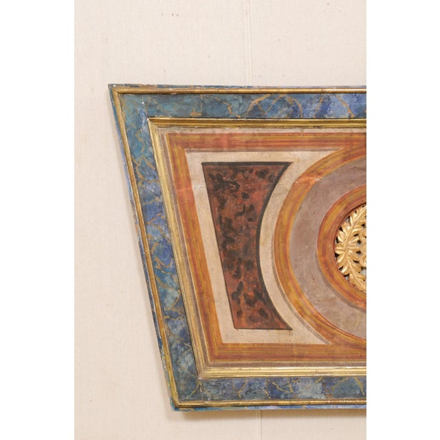 19th Century 19th Century Italian Trapezoidal Wall Plaque For Sale - Image 5 of 11