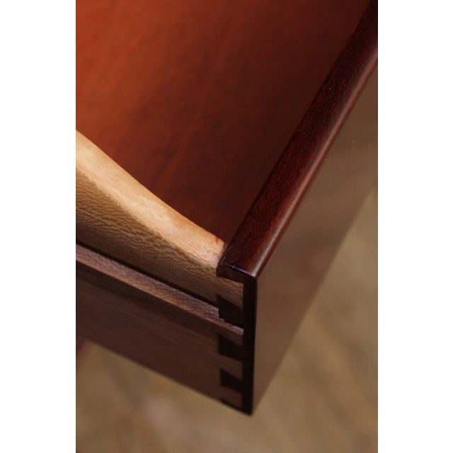 Kindel Georgian Style Mahogany China Cabinet For Sale - Image 9 of 12