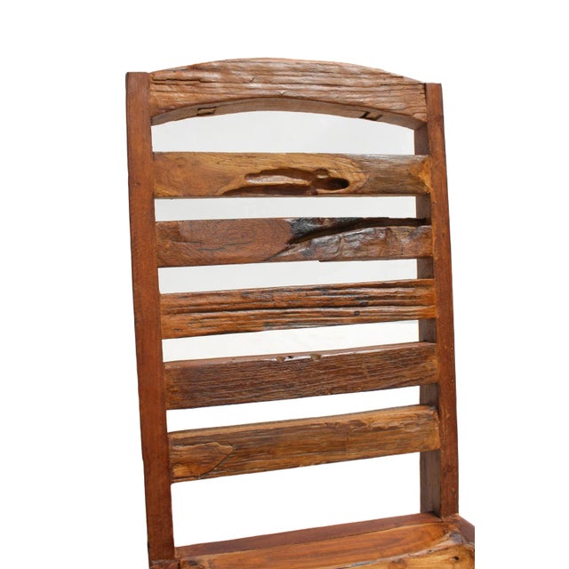 Farmhouse Farmhouse Solid Wood Chairs, Set of 8 For Sale - Image 3 of 11