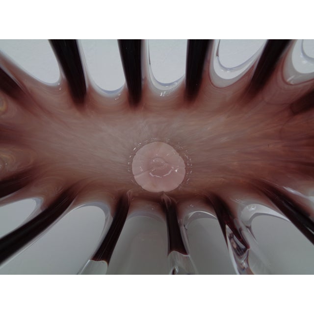 Handmade Crystal Glass Bowl from Gränna Glas, Sweden, 1970s For Sale - Image 17 of 18