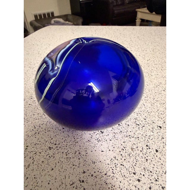 1980s Vintage Mount St Helens Ash Glass Oil Burner, Signed, LTD Edition, 1985. Ffd50 For Sale - Image 5 of 8