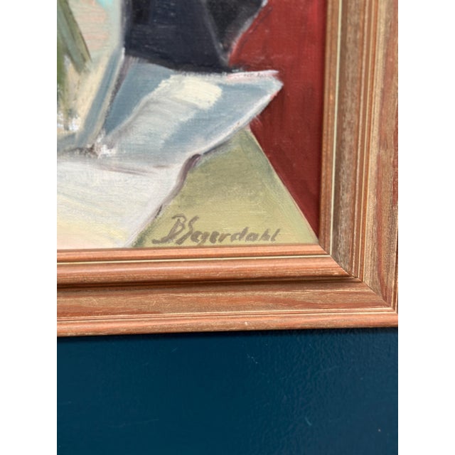 B. Segerdahl, Floral Still Life, 1920s, Oil on Panel, Framed For Sale - Image 11 of 18