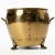 Metal Early 20th Century English Brass Paw Foot Jardiniere For Sale - Image 7 of 10