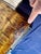 Wood Antique Curly/Tiger Maple Chest of Drawers, Late Federal Early Empire Period For Sale - Image 7 of 16