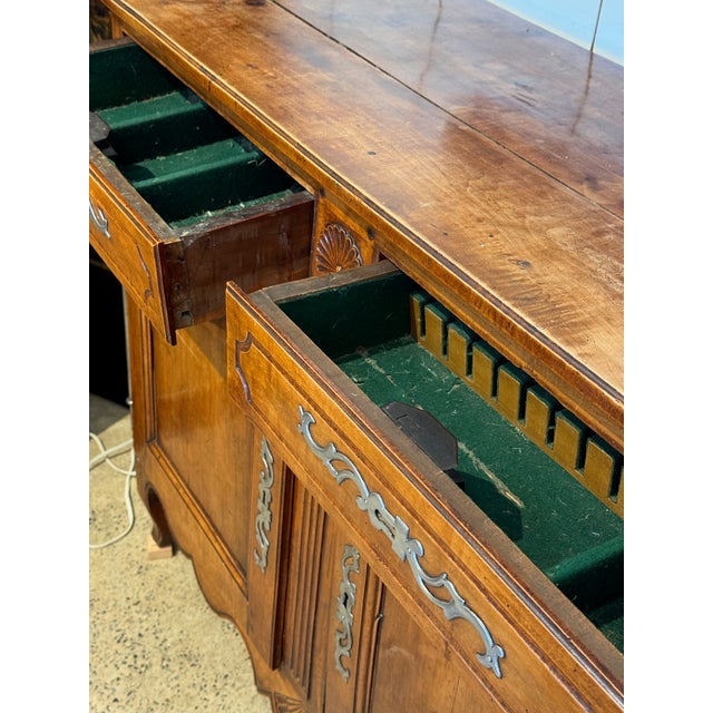 18th Century French Walnut Buffet For Sale - Image 11 of 18