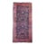 Semi-Kelleh Garrus Design in Berry, Plum & Indigo Rug 7.9 x 16.3 For Sale