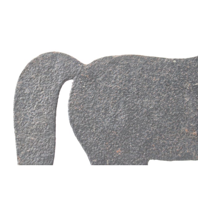 Vintage Ranch Equestrian Mountable Horse/Cast Iron For Sale In Los Angeles - Image 6 of 6
