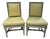Pair of 19th C. French Louis XVI Side Chairs For Sale