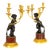 Fine Pair of Henry Dasson Four-Light Candelabra After Clodion Circa 1895 For Sale