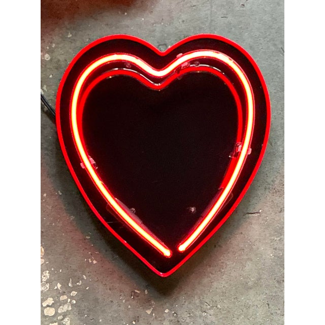Vintage Neon Heart For Sale - Image 11 of 12