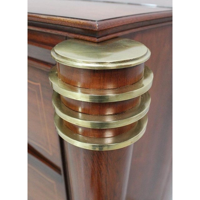 Metal Vintage Ceremonial Buffet by J. Leleu, 1940 For Sale - Image 7 of 18