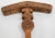 Wood Moroccan Berber Wooden Sugar Hammer Marteau a Sucre Deggaga For Sale - Image 7 of 12