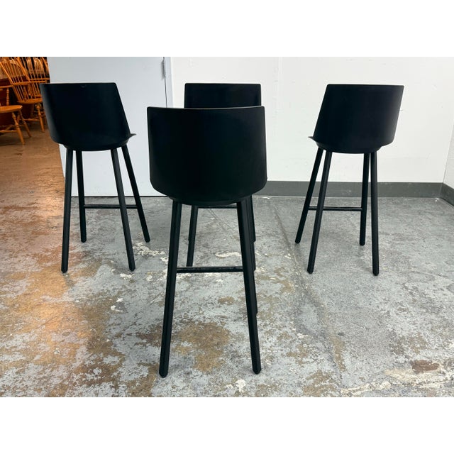 2010s Stefan Diez for E15 Jean Bar Stools, Set of Four For Sale - Image 5 of 12