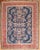 Antique Zabihi Collection Navy Blue Persian Sarouk Rug - 8'9" x 10'11" For Sale - Image 10 of 12