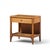 Mid-Century Modern Broyhill Brasilia Mid Century Walnut and Brass Nightstand For Sale - Image 3 of 7