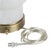 Ivory Glass Banister Table Lamp For Sale In Los Angeles - Image 6 of 9