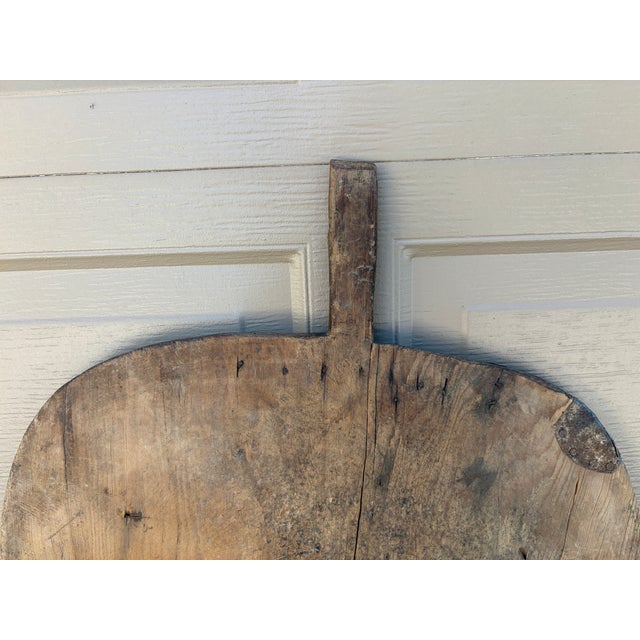 Late 19th Century Late 19th Century French Country Wooden Bread Board For Sale - Image 5 of 16