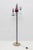 Mid-Century Modern Mid-Century Italian Modern Brass and Colored Glass Floor Lamp from Stilnovo, 1950s For Sale - Image 3 of 9
