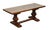 Vintage Refectory Oak Coffee Table For Sale