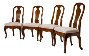 George II Dining Chairs, 18th Century, Set of 4