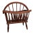 Mid 20th Century Canterbury Style Oak Magazine Rack/Newspaper Stand For Sale