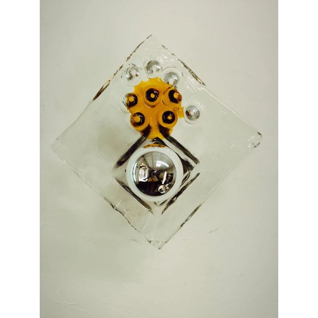 Wall Light in Murano from Mazzega For Sale - Image 5 of 11