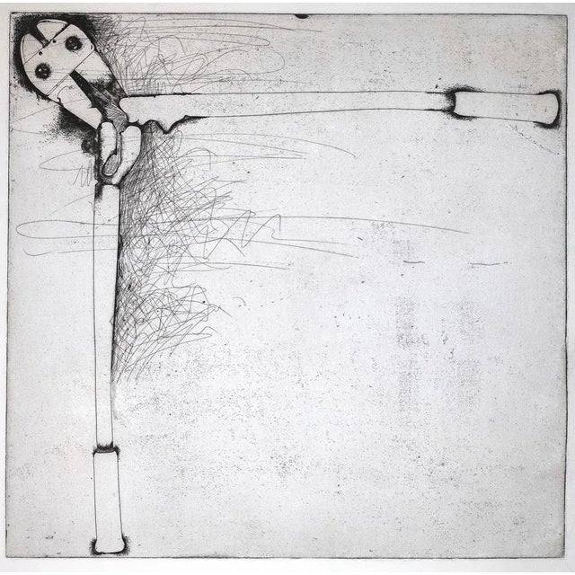 The Pincers is an original artwork realized by Jim Dine in 1973. Hand-signed in pencil on the lower left margin, dated,...