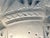 Muller Frères Early 20th Century Art Deco Signed Muller Frères Lunéville Wrought Iron Chandelier With Frosted Glass Shades For Sale - Image 4 of 12