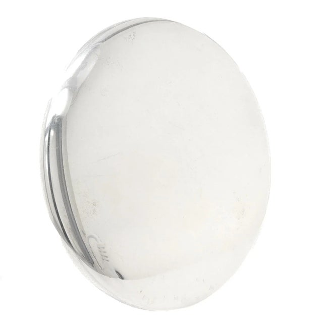 Modern Antique Tiffany & Co. Sterling Silver Hand Mirror For Sale - Image 3 of 11