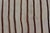 Mid 20th Century Vintage Turkish Kilim in Wool With Geometric Striped Panel Design 14'8" X18'6" For Sale - Image 5 of 13