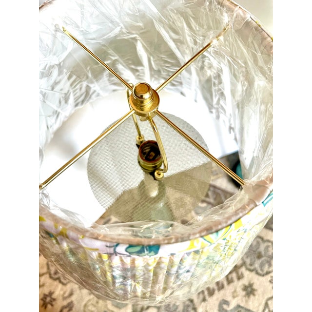 Frederick Cooper Frederick Cooper Lamp Pair With New Shades For Sale - Image 4 of 7