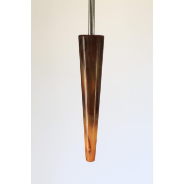 Brown Vintage Bar Tool Set With Tortoise / Butterscotch Bakelite Handles 6-Pieces For Sale - Image 8 of 9